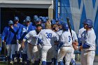 Baseball vs MIT  Wheaton College Baseball vs MIT in the  NEWMAC Championship game. - (Photo by Keith Nordstrom) : Wheaton, baseball, NEWMAC